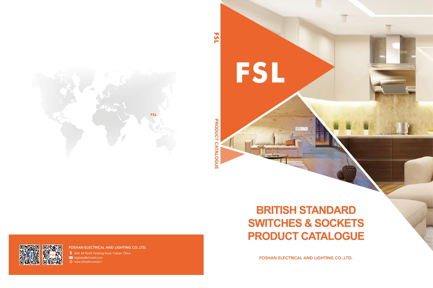 FSL British-standard switches and sockets product catalogue cover