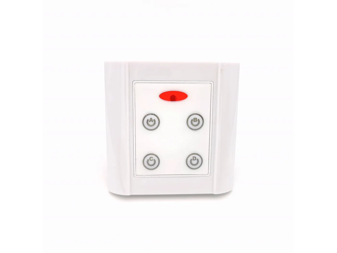 Four-channel infrared remote wall switch
